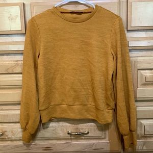 Mustard yellow sweater